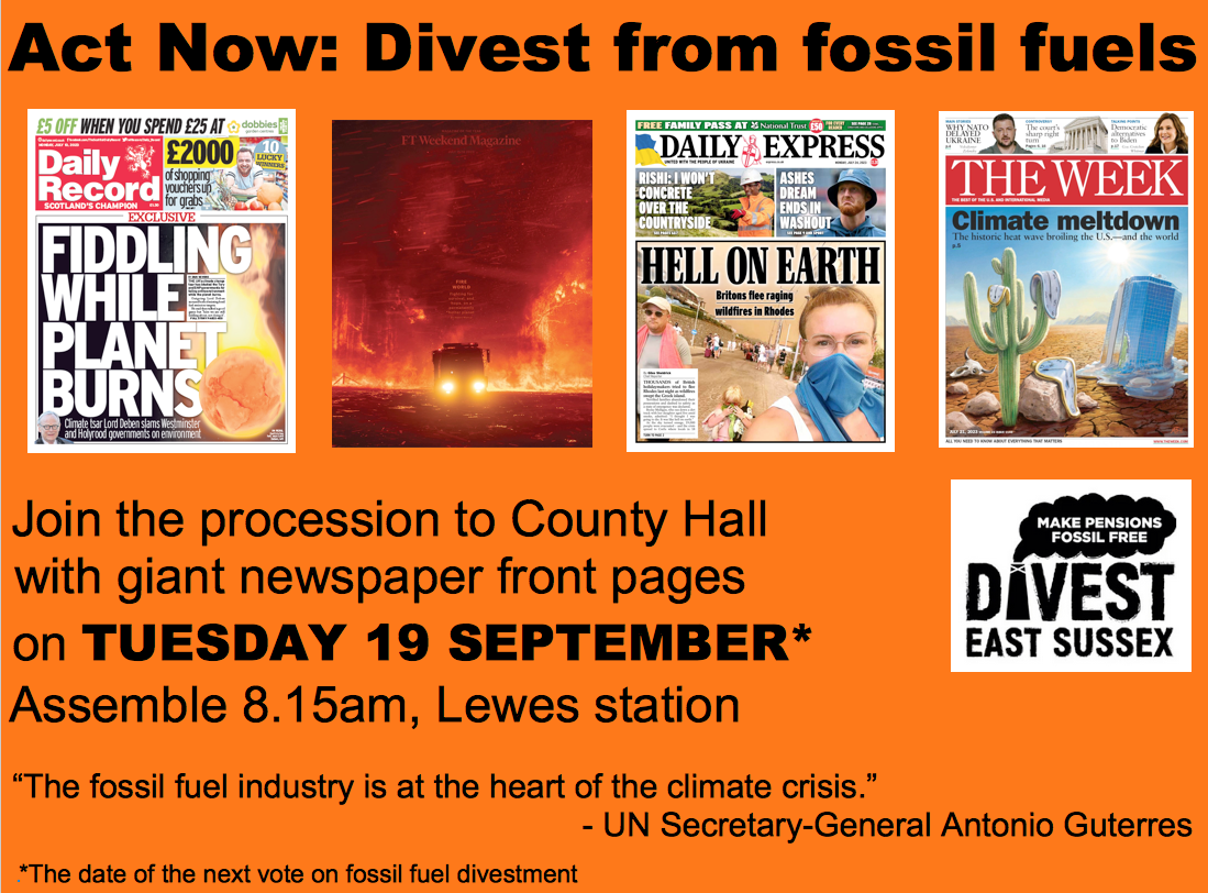 Read more about the article Act now: Divest from fossil fuels