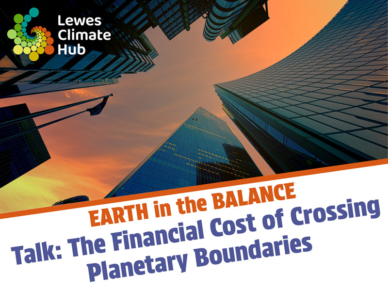 Planetary boundaries financial cost