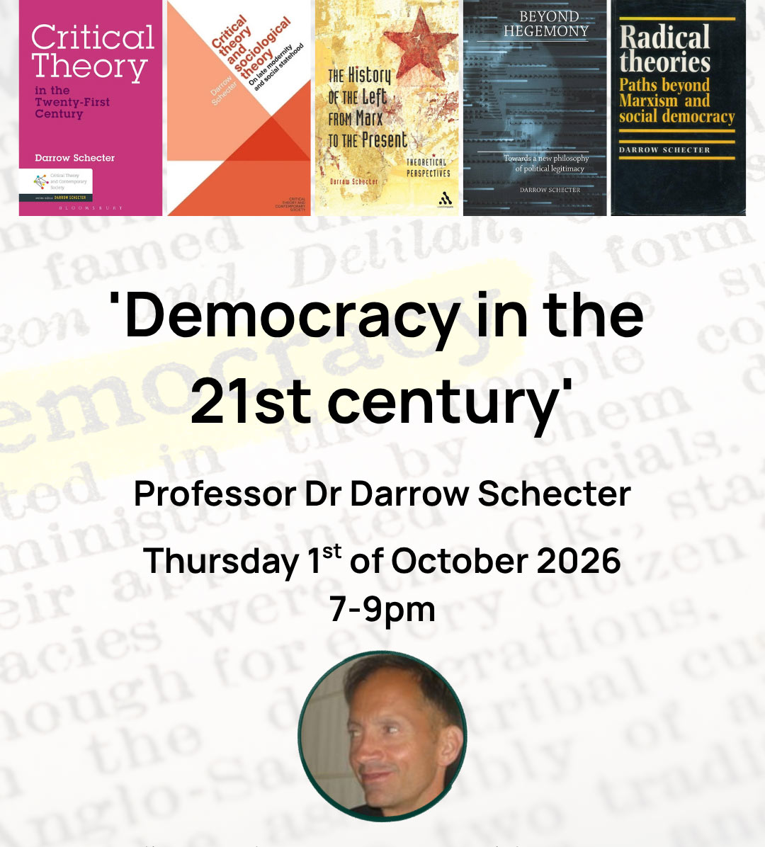 Read more about the article Talk: Democracy in the 21st Century
