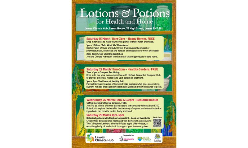 A5 Potions flyer